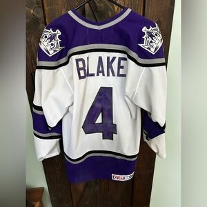 LA Kings Rob Blake jersey from the 90s